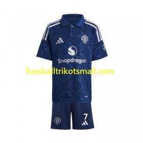 Fußballtrikots Manchester United Beckham 7 Kinder 2024-2025 Kurzarm Auswärts-trikot kaufen